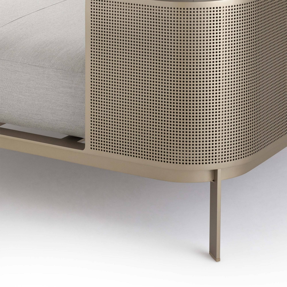 Gandia Blasco Solanas outdoor modular Sofa - XL Sectional 2 with right armrest