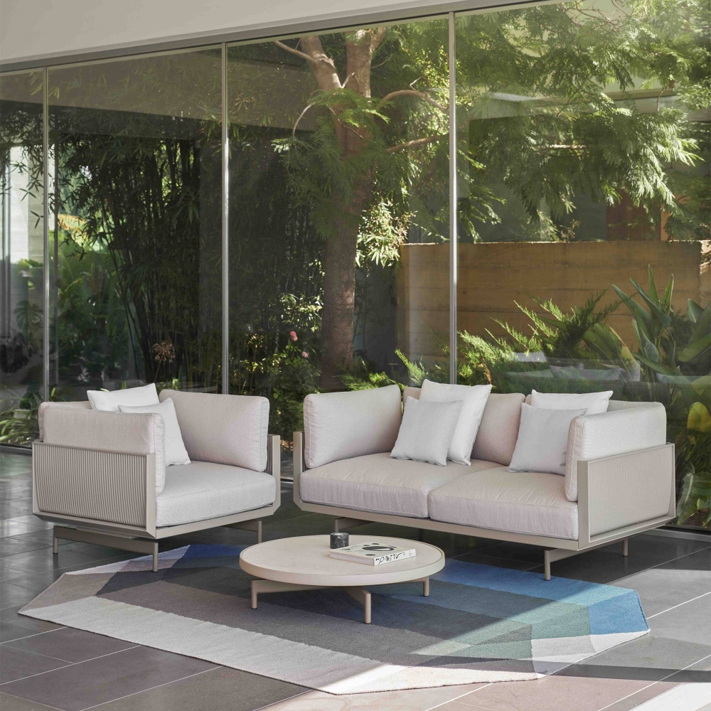 Gandia Blasco Onde 2 seater outdoor sofa