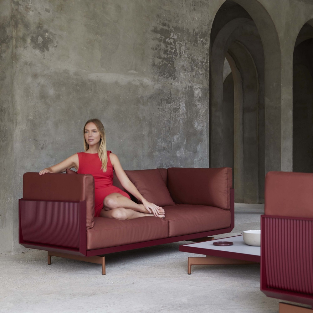 Gandia Blasco Divano outdoor 2 posti Onde