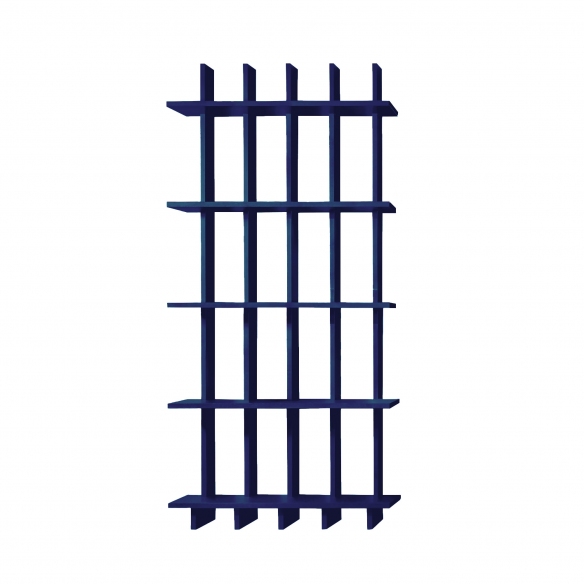 MyHome Collection Babele bookcase