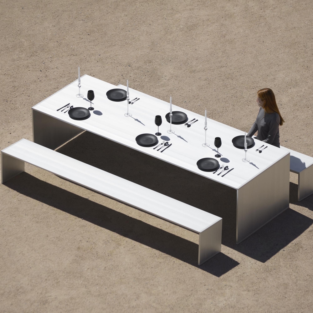 Gandia Blasco GBmodular outdoor bench cm. 290