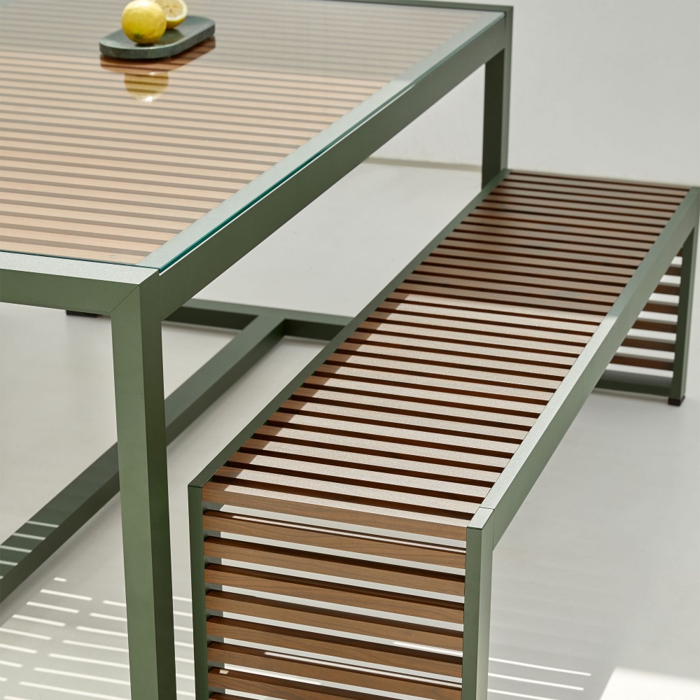 Gandia Blasco DNA outdoor Bench cm. 161