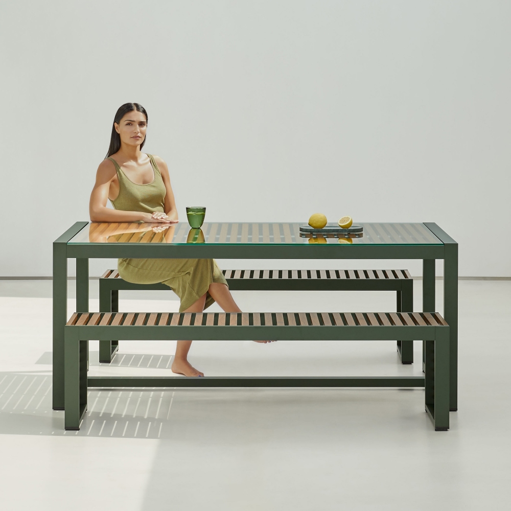 Gandia Blasco DNA outdoor Bench cm. 161