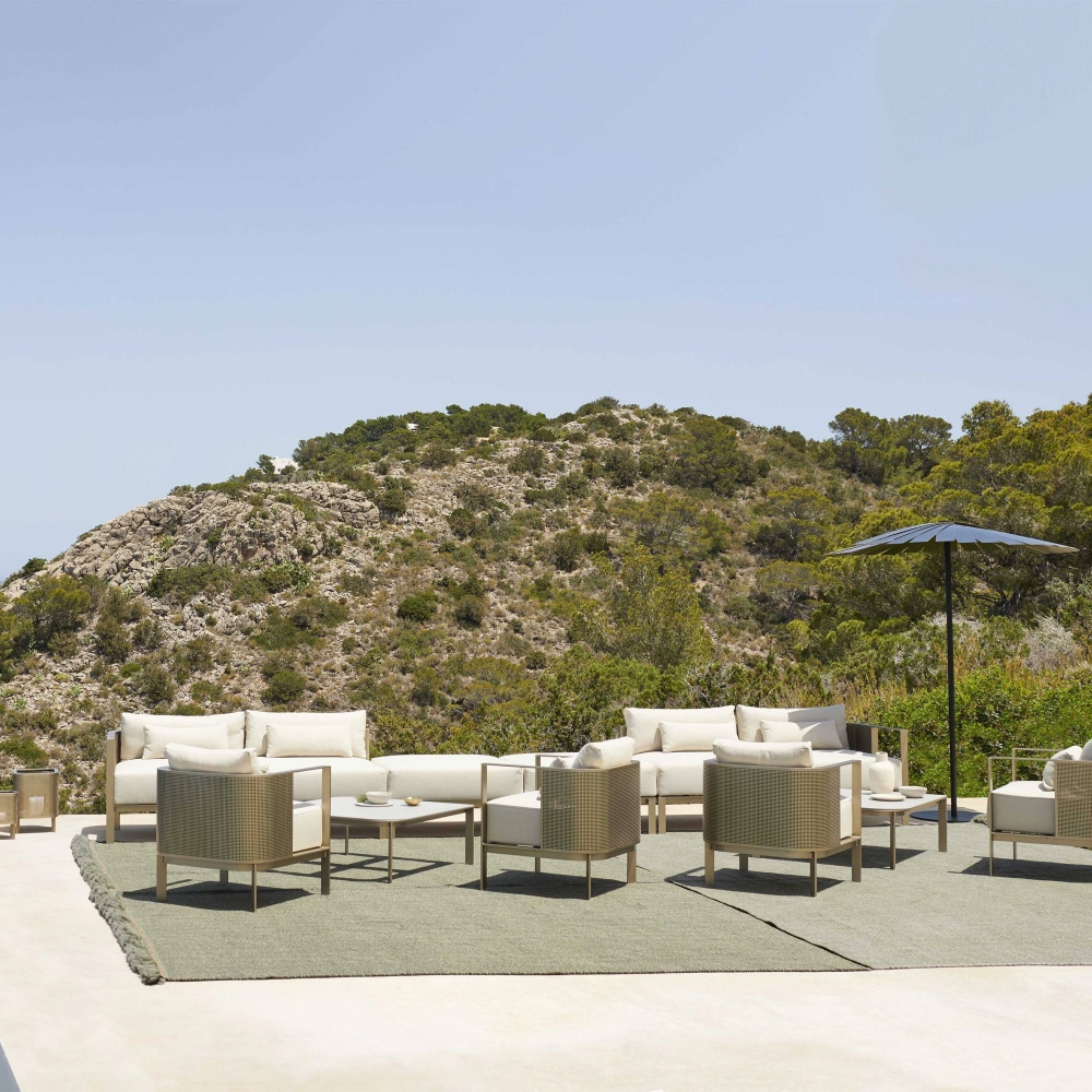 Gandia Blasco Poltrona club outdoor Solanas