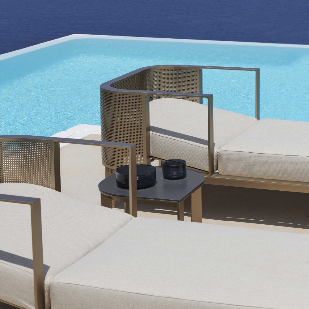 Gandia Blasco Tavolino outdoor Solanas cm. 45x45