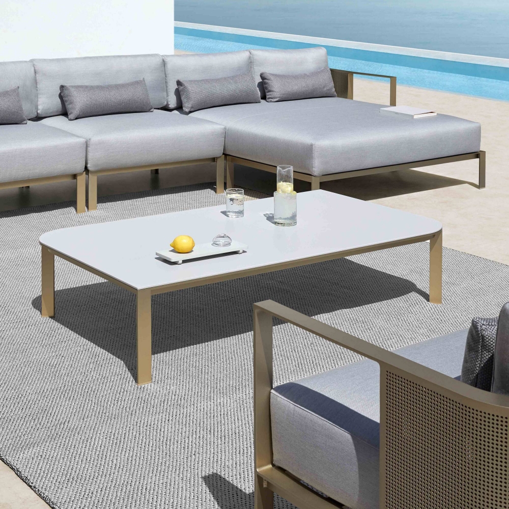 Gandia Blasco Tavolino outdoor Solanas cm. 45x82