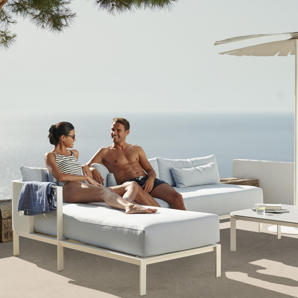 Gandia Blasco Tavolino outdoor Solanas cm. 90x90