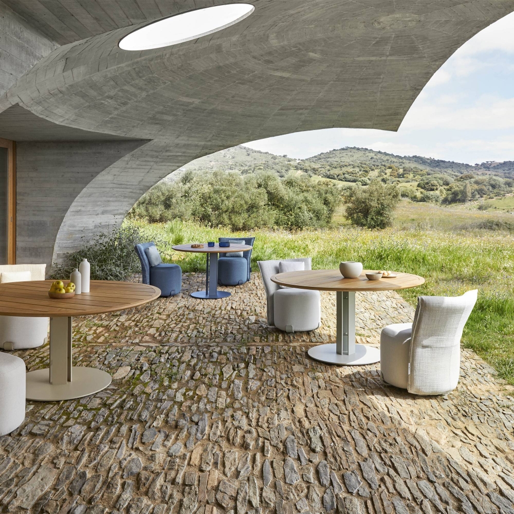 Gandia Blasco Tavolo outdoor Isla diam. 170 cm