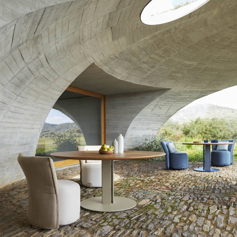 Gandia Blasco Tavolo outdoor Isla diam. 170 cm