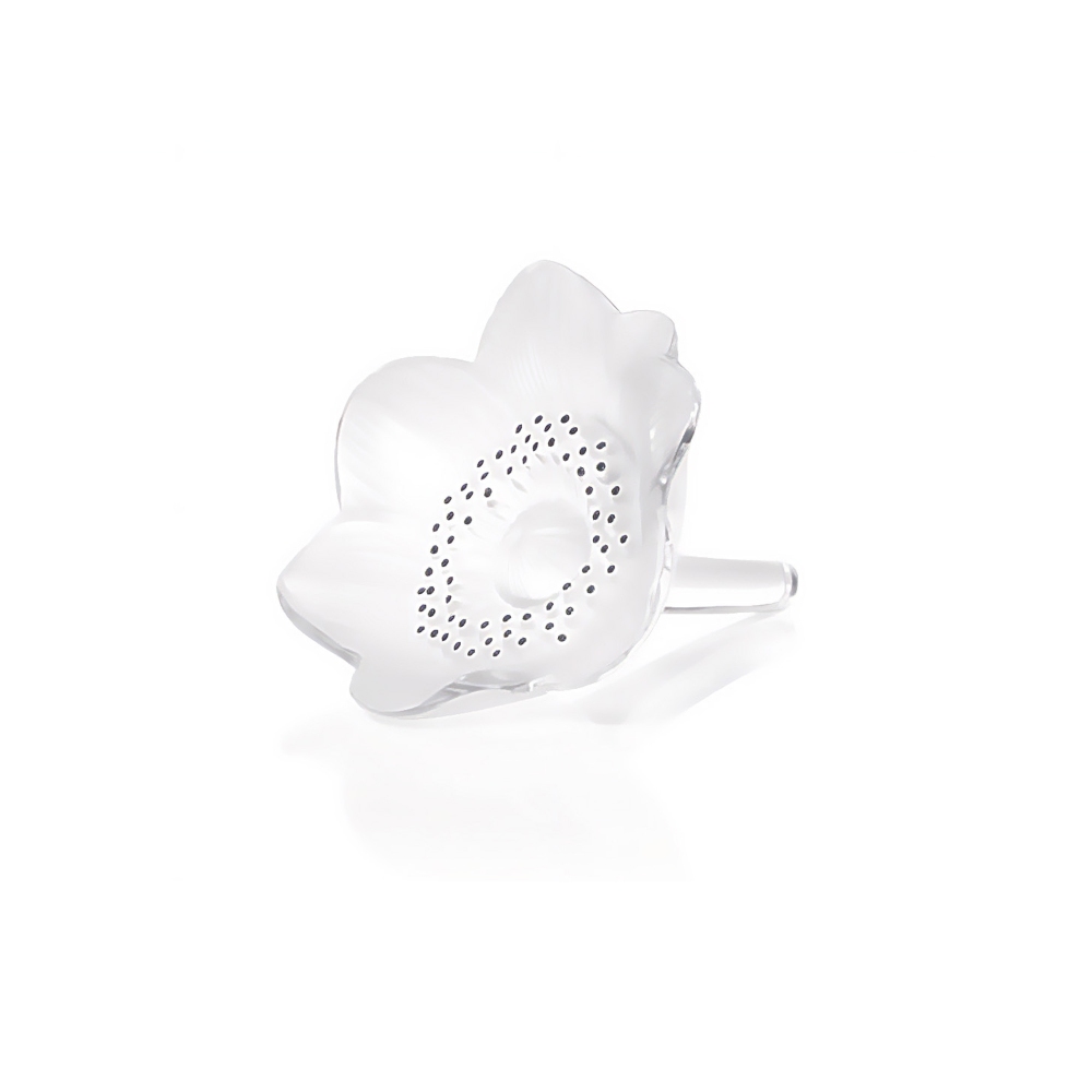 Quick Ship - Lalique Anemone crystal...