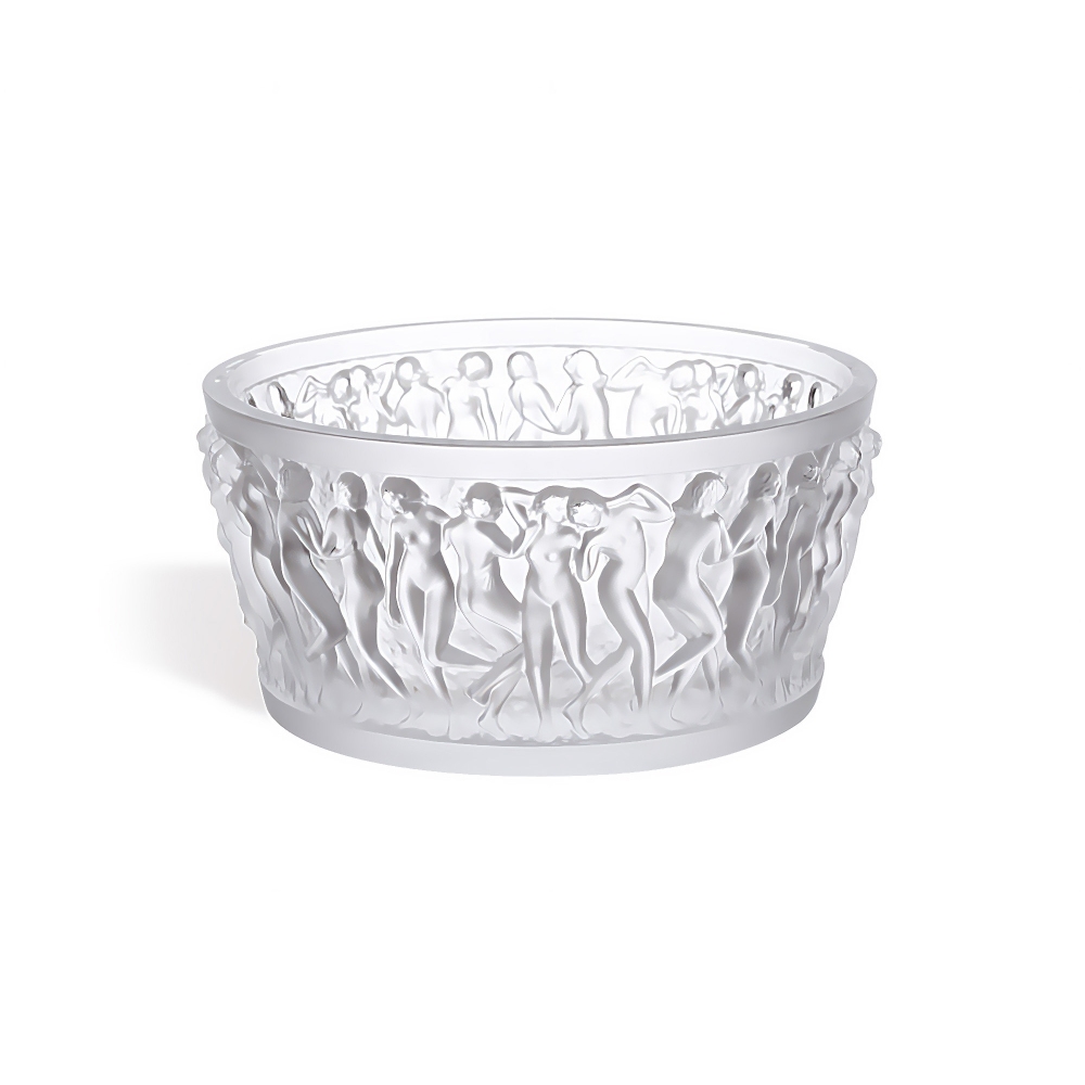 Lalique Bacchantes crystal bowl