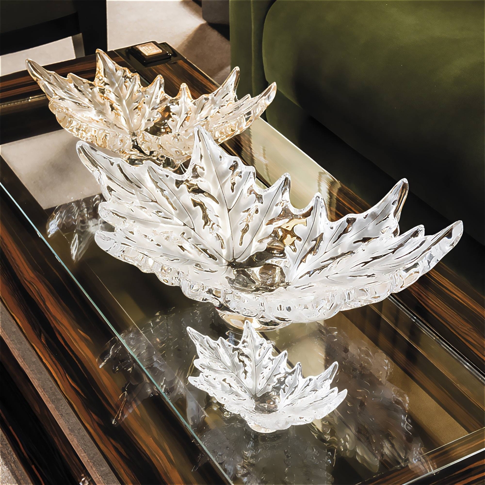 Lalique Champs Élysées Clear small crystal bowl