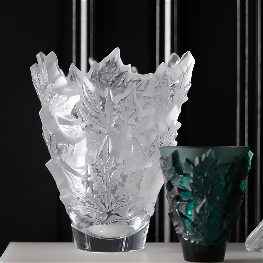 Lalique Vaso in cristallo Champs Élysées Incolore