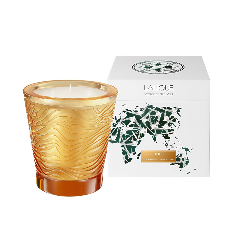 Lalique Jungle scented crystal candle - Limited Edition