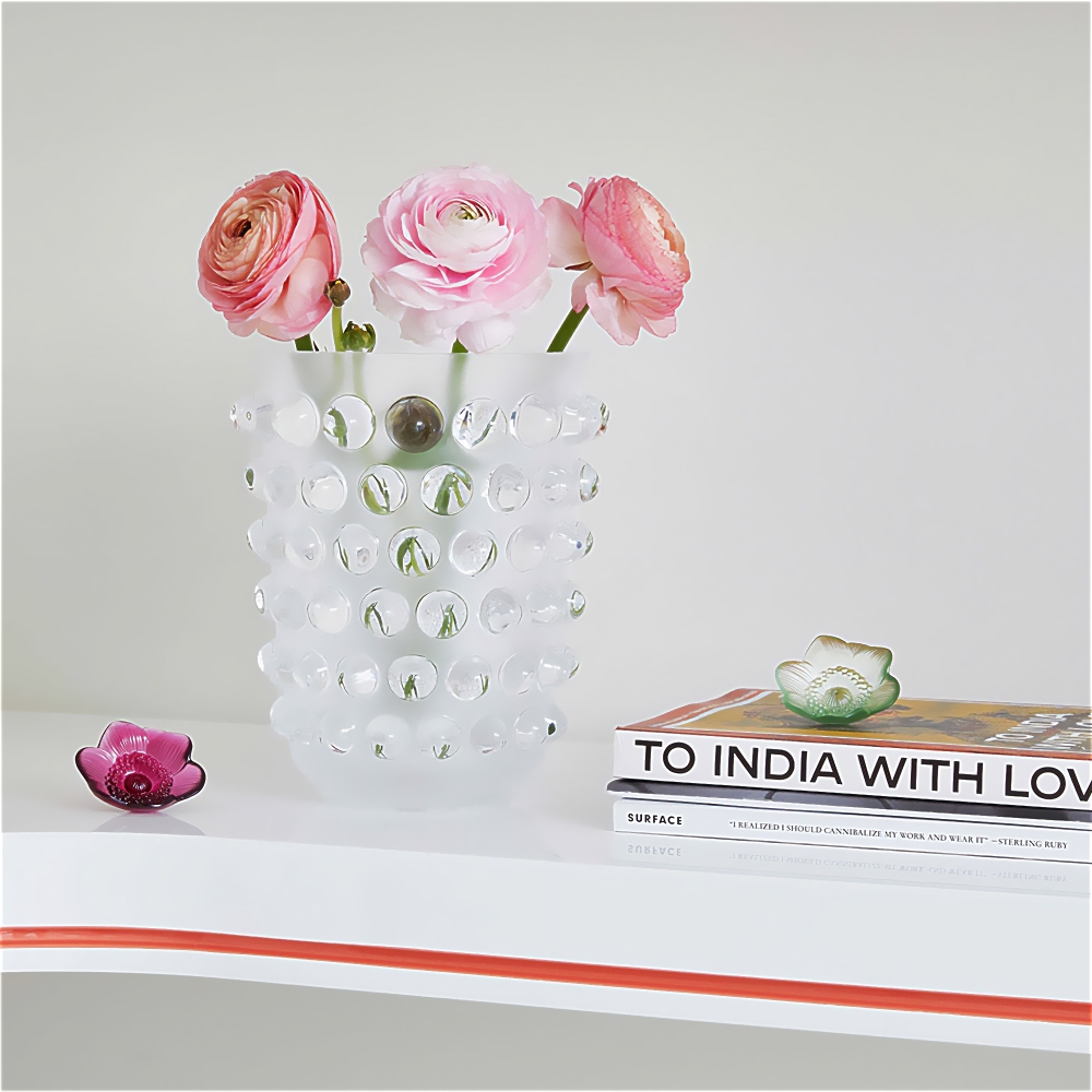 Lalique Mossi Millésime 2024 crystal vase - Limited Edition