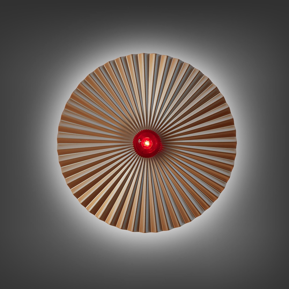 Firmamento Milano Lampada da parete Plissé diam. 32 cm