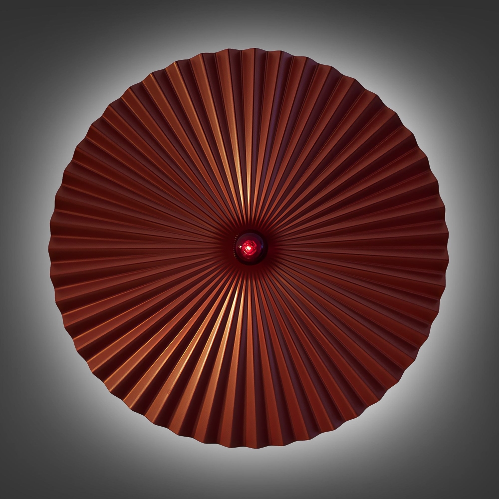 Firmamento Milano Plissé wall lamp diam. 60 cm