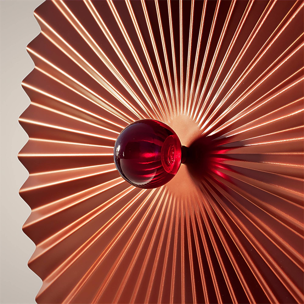 Firmamento Milano Plissé wall lamp diam. 60 cm