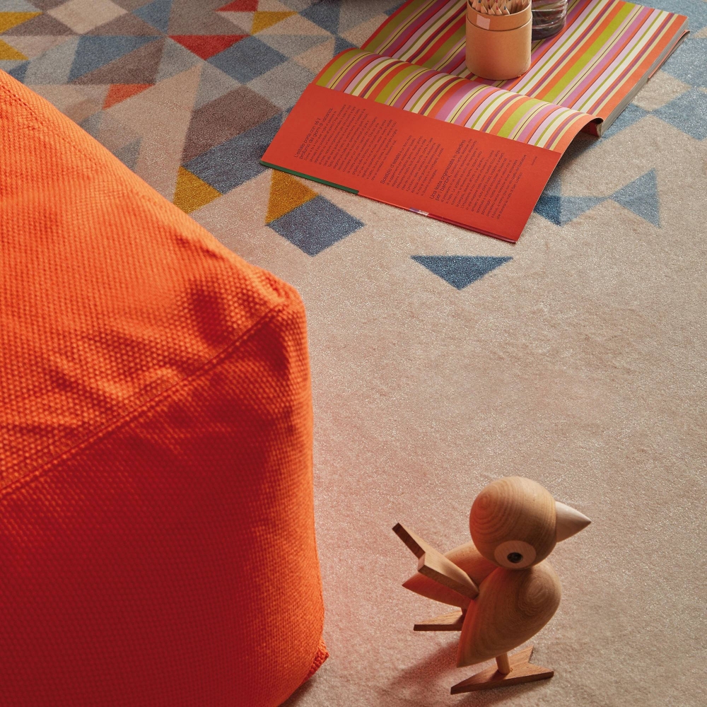 Meme Design Archimede square pouf 50x50x40h cm