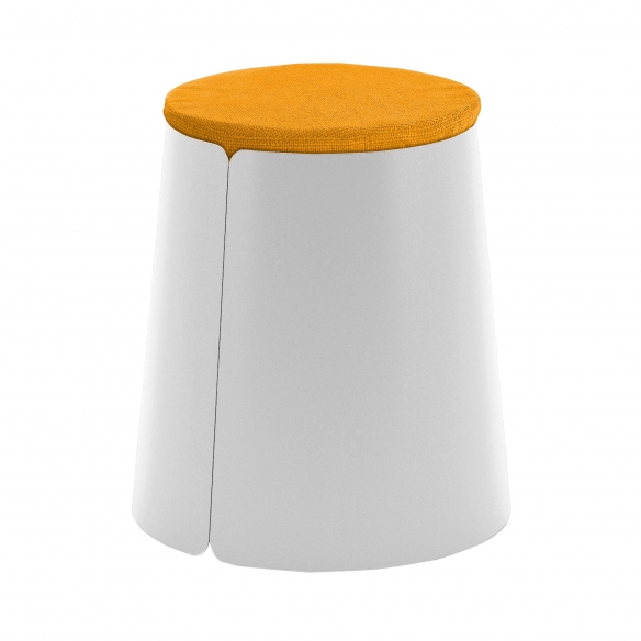 Meme Design Bobino pouf with 3 internal wheels