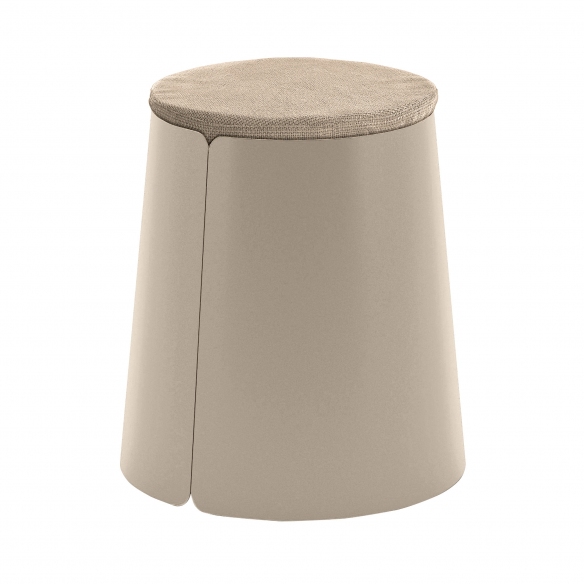 Meme Design Bobino pouf with 3 internal wheels