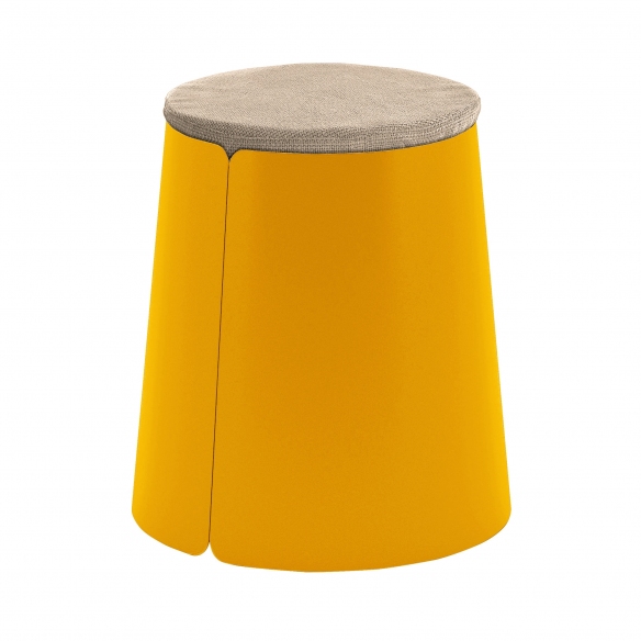 Meme Design Bobino pouf with 3 internal wheels