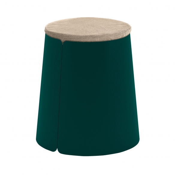 Meme Design Bobino pouf with 3 internal wheels