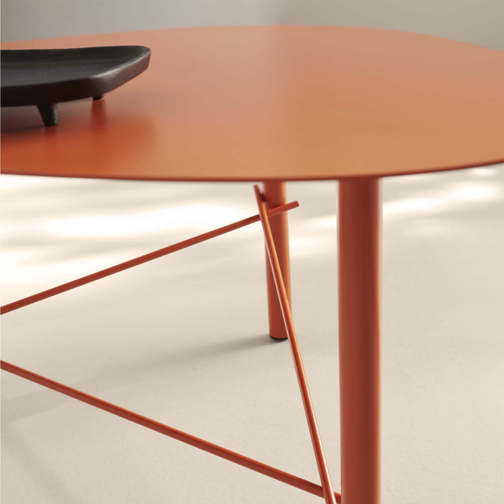 Meme Design Cookie high coffee table 68x53x45h cm - Metal top