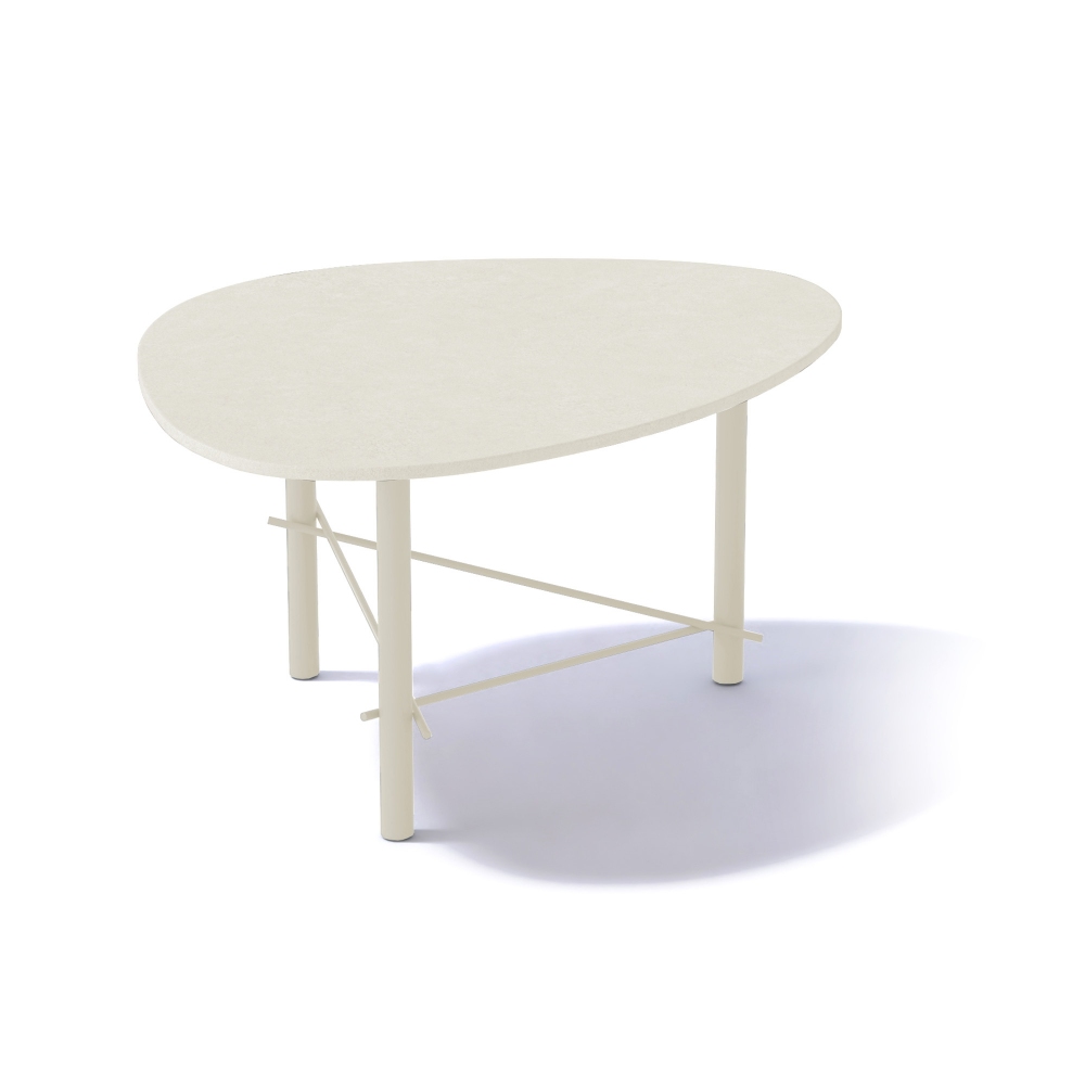 Meme Design Tavolino basso Cookie 79x61x37h cm - Top in Laminam