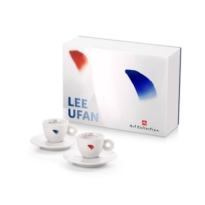 Illy 2 tazzine espresso Art Collection Lee Ufan