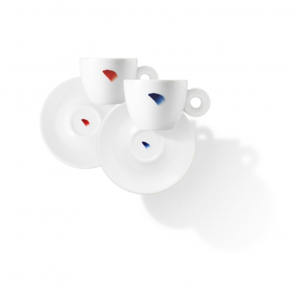 Illy Art Collection Lee Ufan 2 coffee cups