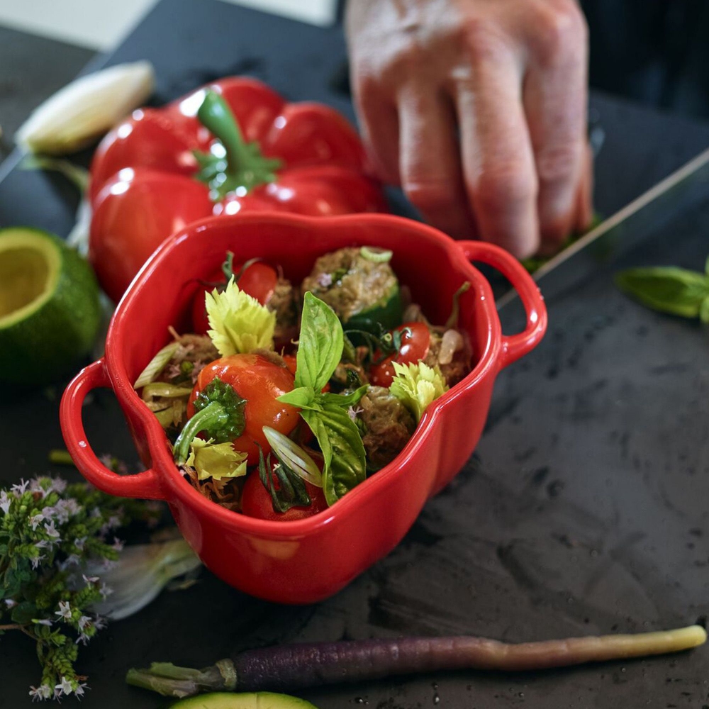 Staub Peperone ceramic cocotte cm. 11