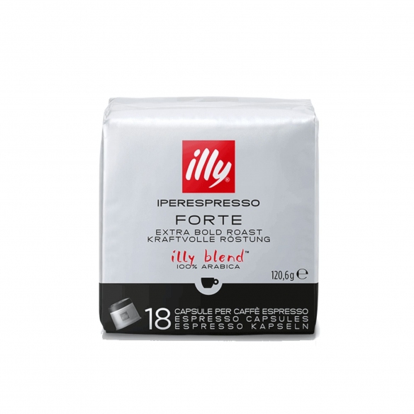 Illy 12 packs of 18 Forte roasted Iperespresso coffee capsules ?