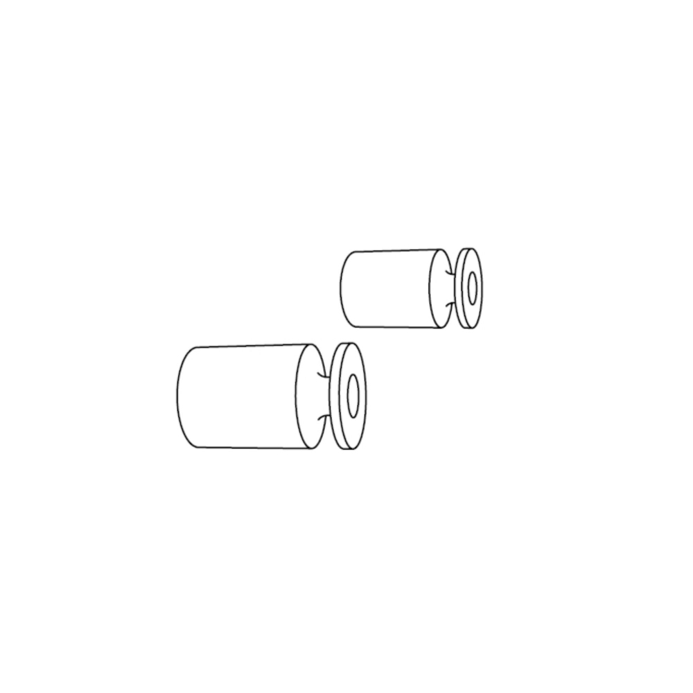 Mogg Coppia di supporti a parete per...