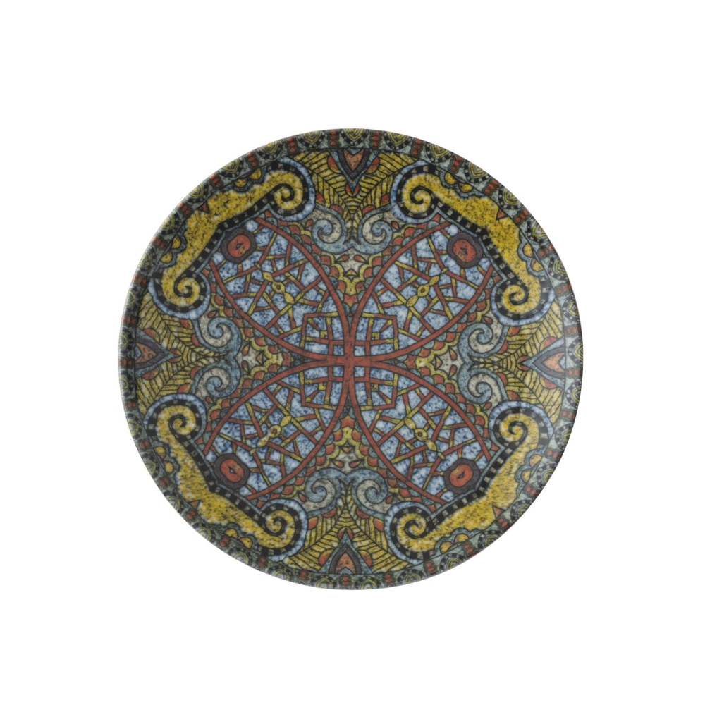 Arthur Krupp 4 piatti piani Mandala cm. 27.5