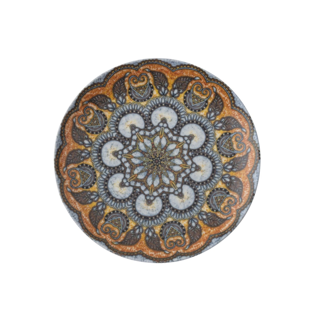 Arthur Krupp 4 piatti piani Mandala cm. 27.5
