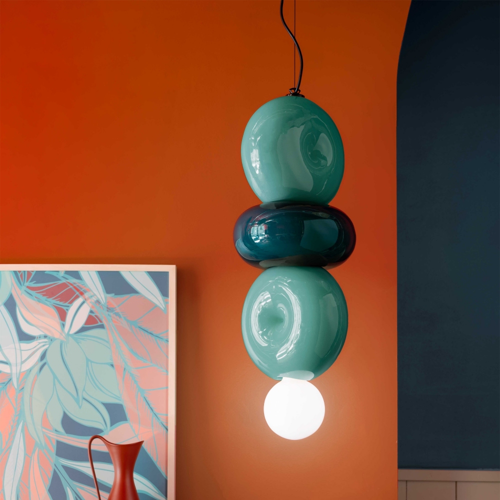 Ferroluce Bumbum C2762 3-element suspension lamp