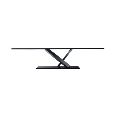 Desalto Tavolo Element cm 99x300 - Finitura Concrete nero