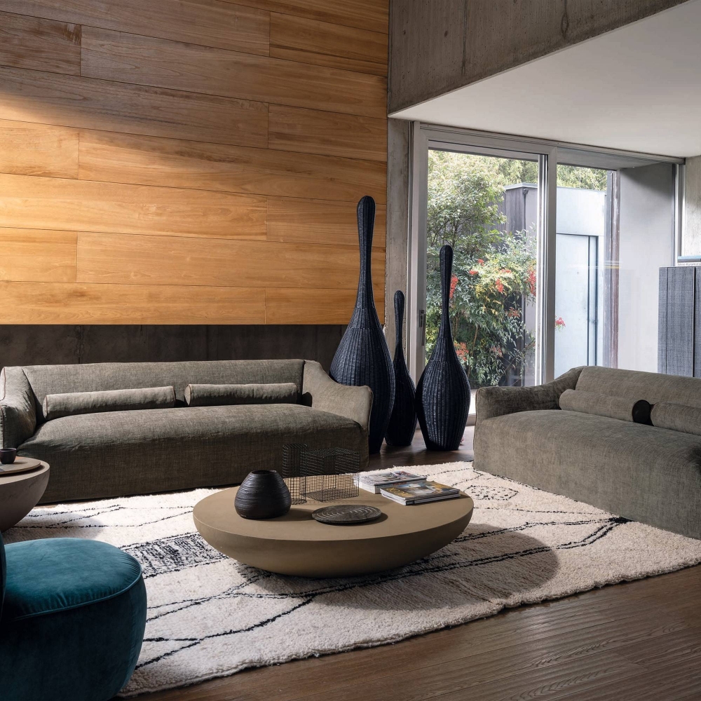 Gervasoni Heiko 44 coffee table diam. 120 cm