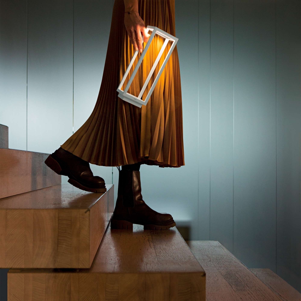 Zafferano Home Pro Led Rechargeable Table Lamp