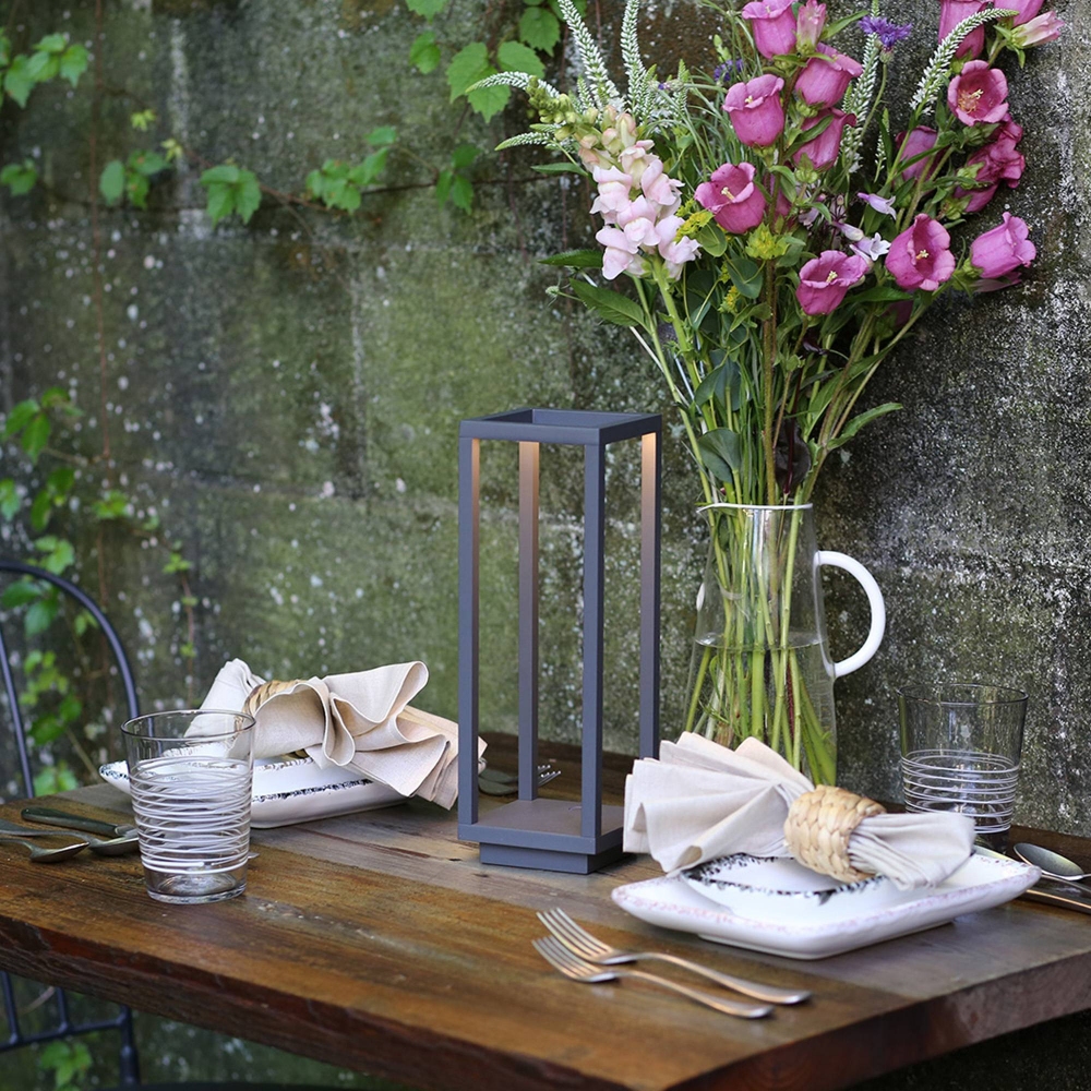 Zafferano Lampada da tavolo ricaricabile Home Pro Led