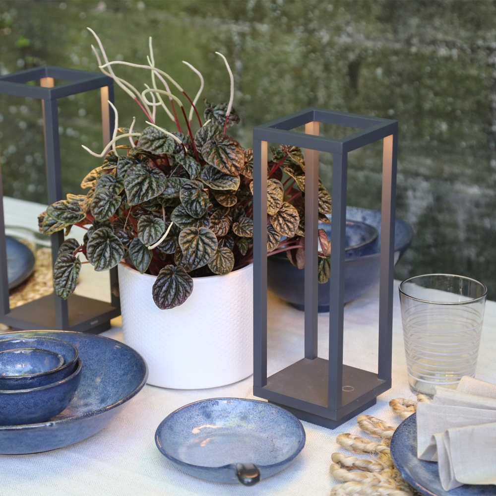 Zafferano Lampada da tavolo ricaricabile Home Pro Led