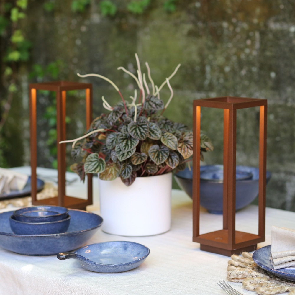 Zafferano Lampada da tavolo ricaricabile Home Pro Led