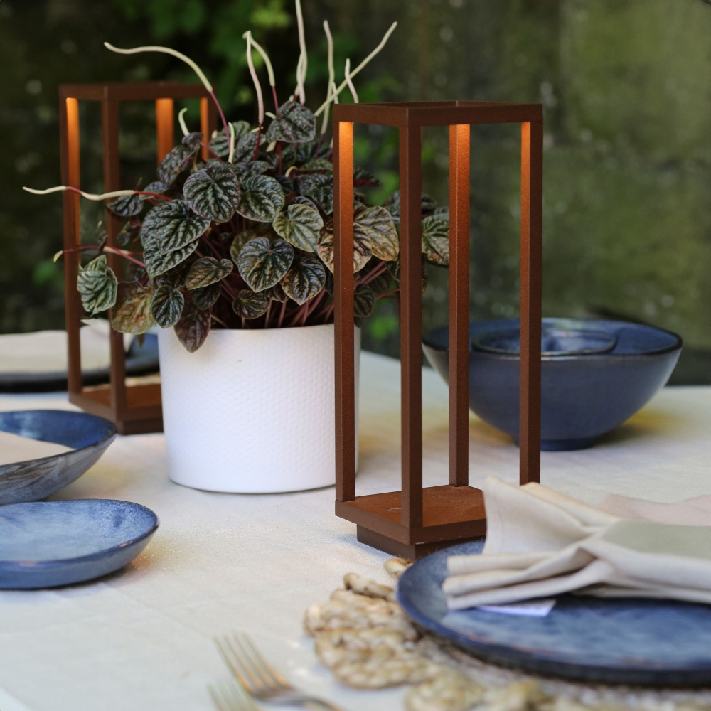 Zafferano Lampada da tavolo ricaricabile Home Pro Led