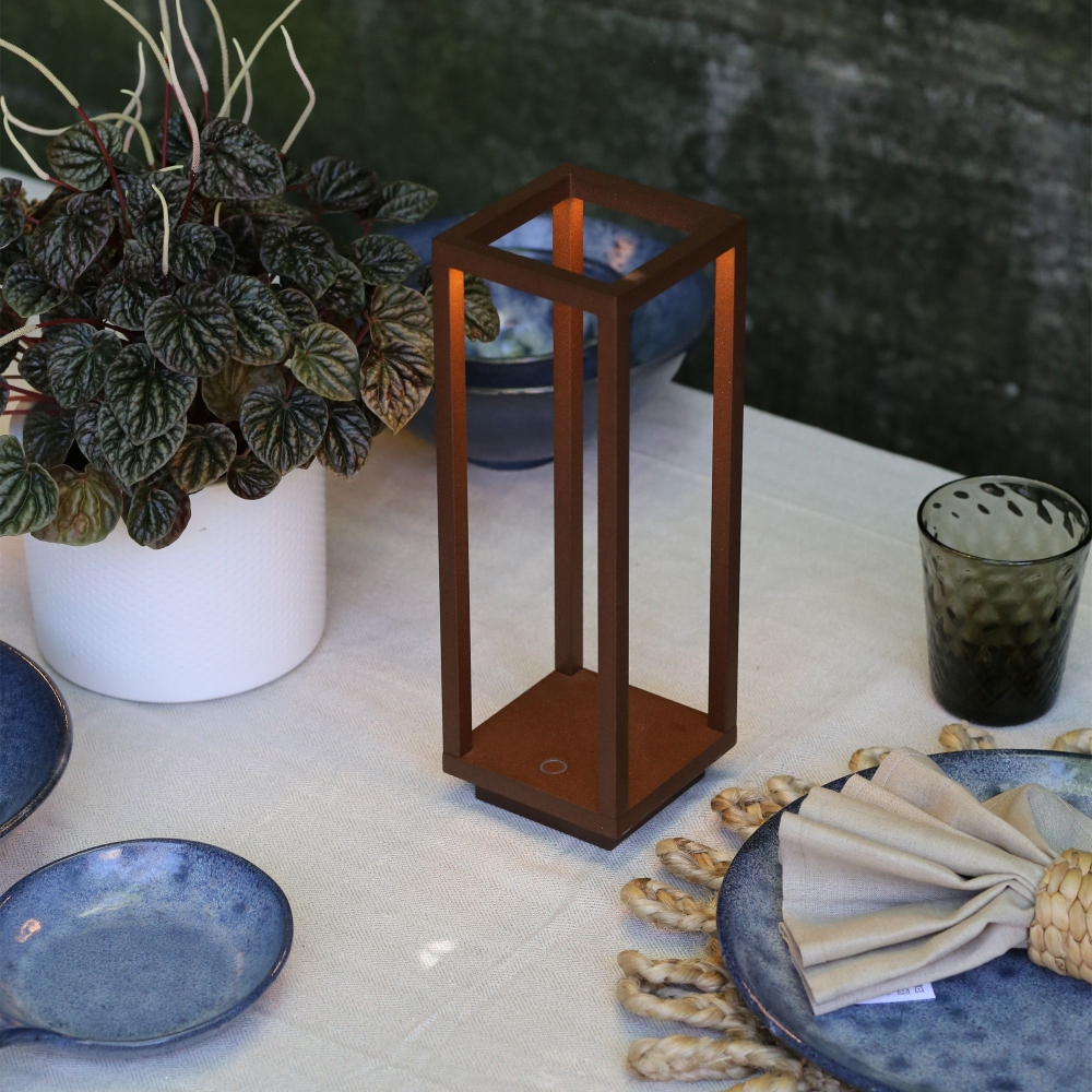 Zafferano Home Pro Led Rechargeable Table Lamp