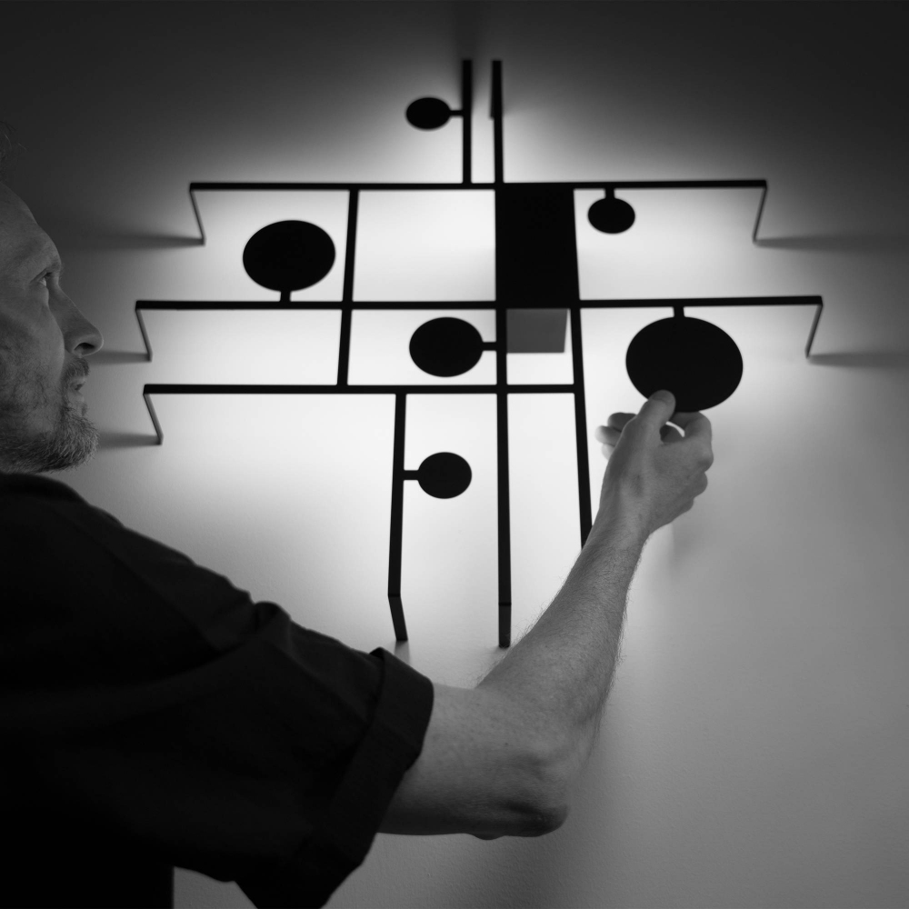 Axolight Lampada da parete Manifesto