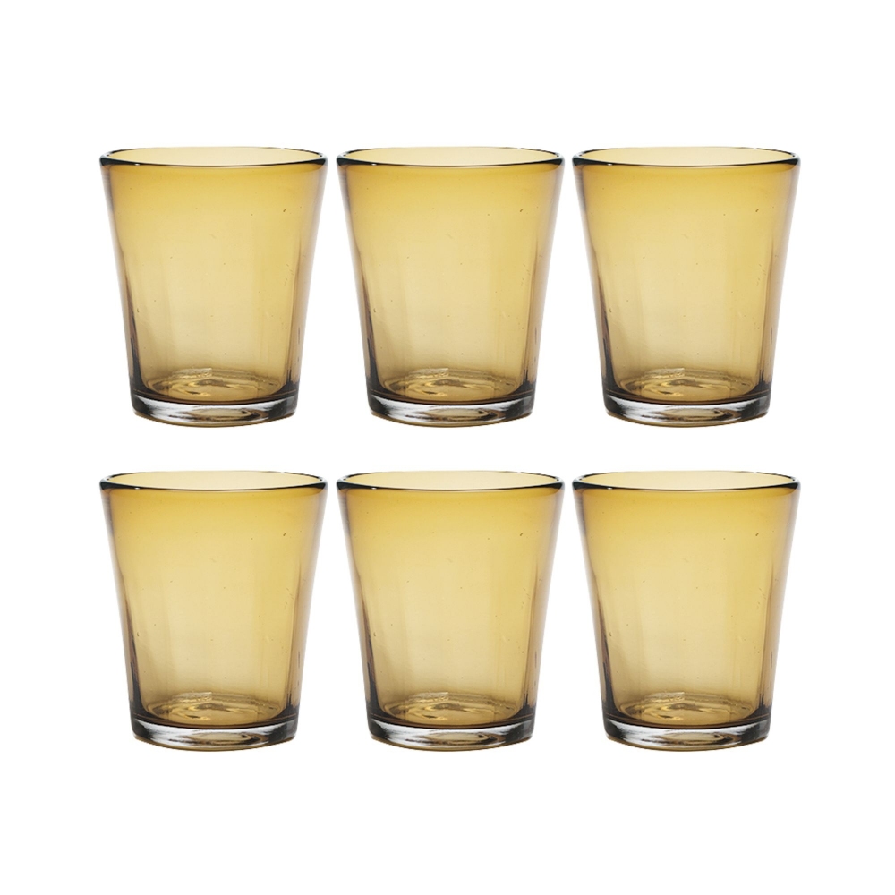 Zafferano 6 Bei glasses 32 cl