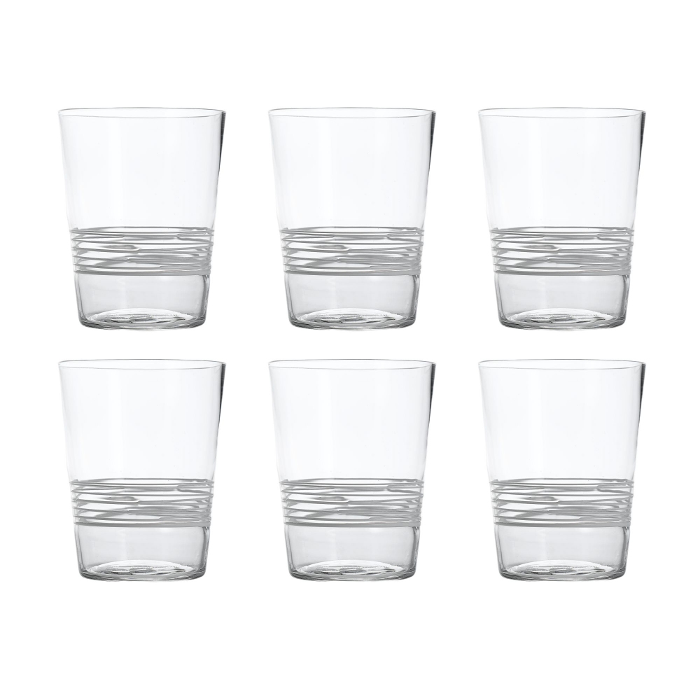 Zafferano 6 Filante glasses 40 cl