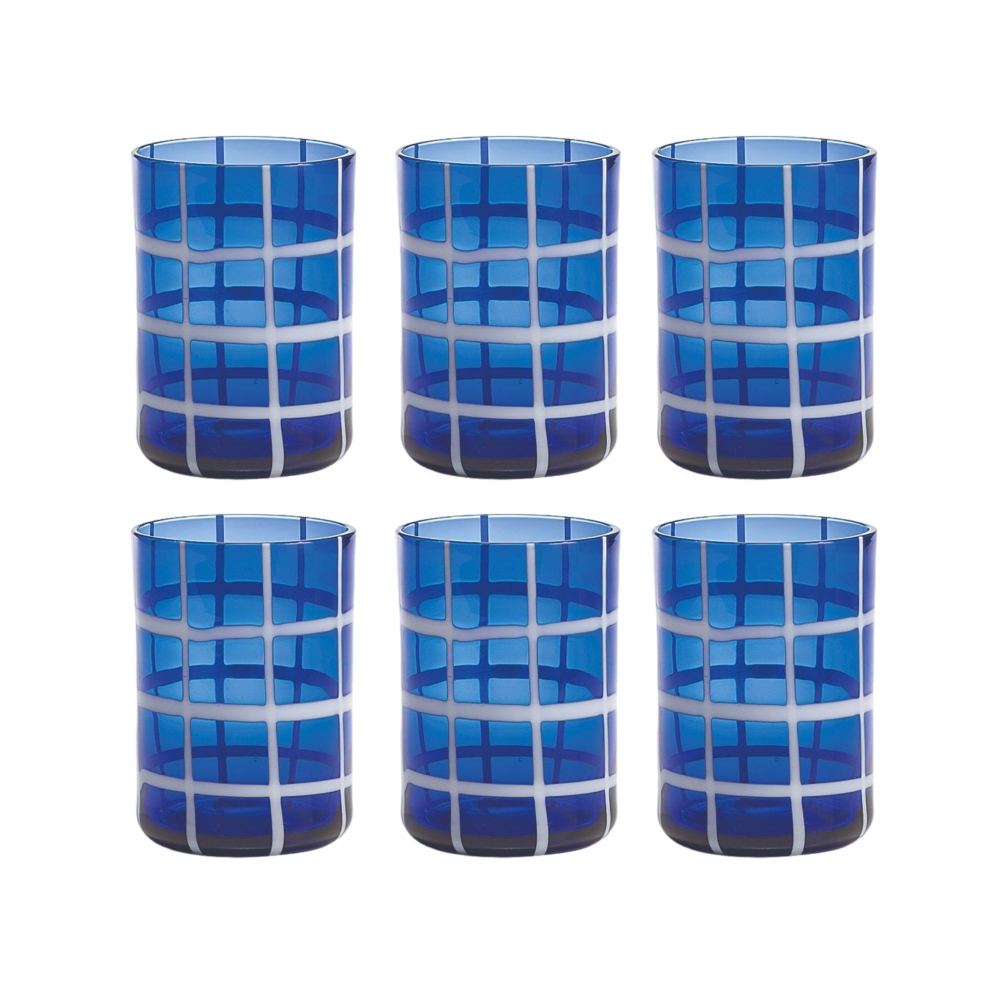 Zafferano 6 Twiddle glasses 35 cl