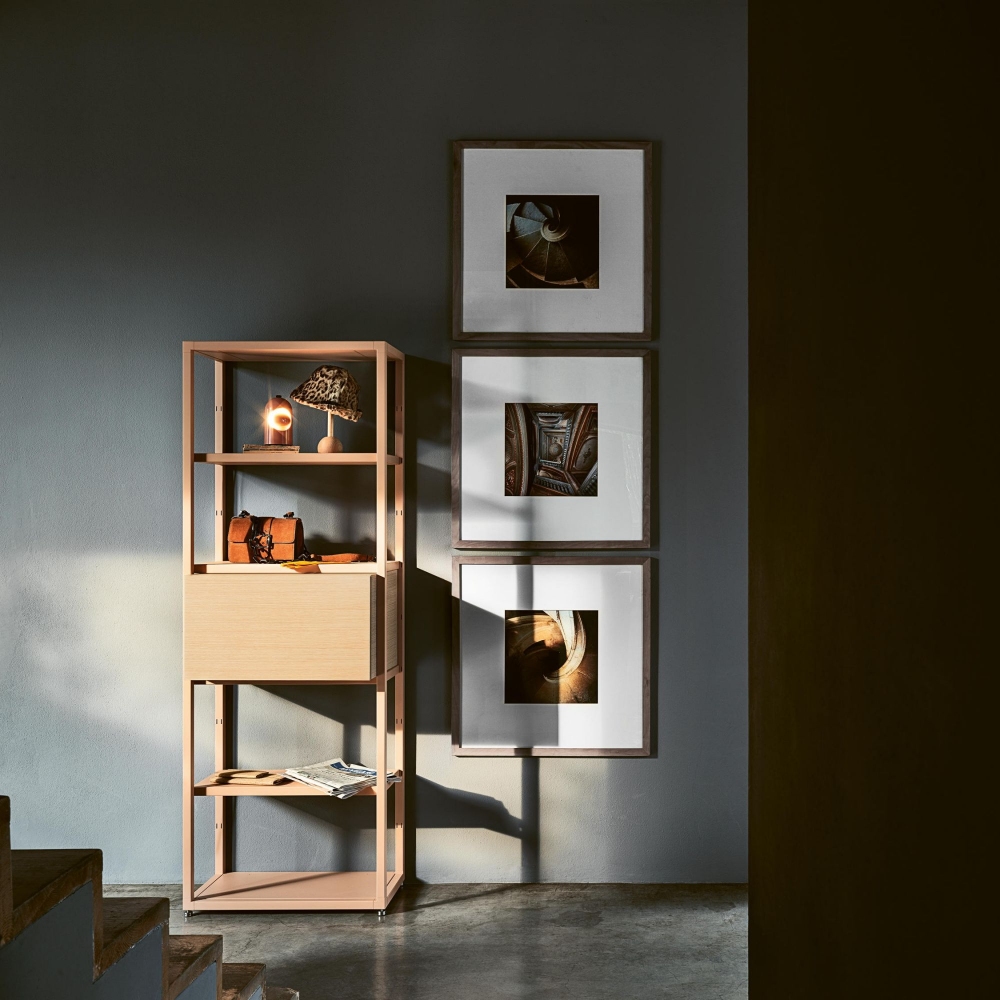 Desalto Contenitore aggiuntivo in rovere per libreria Helsinki